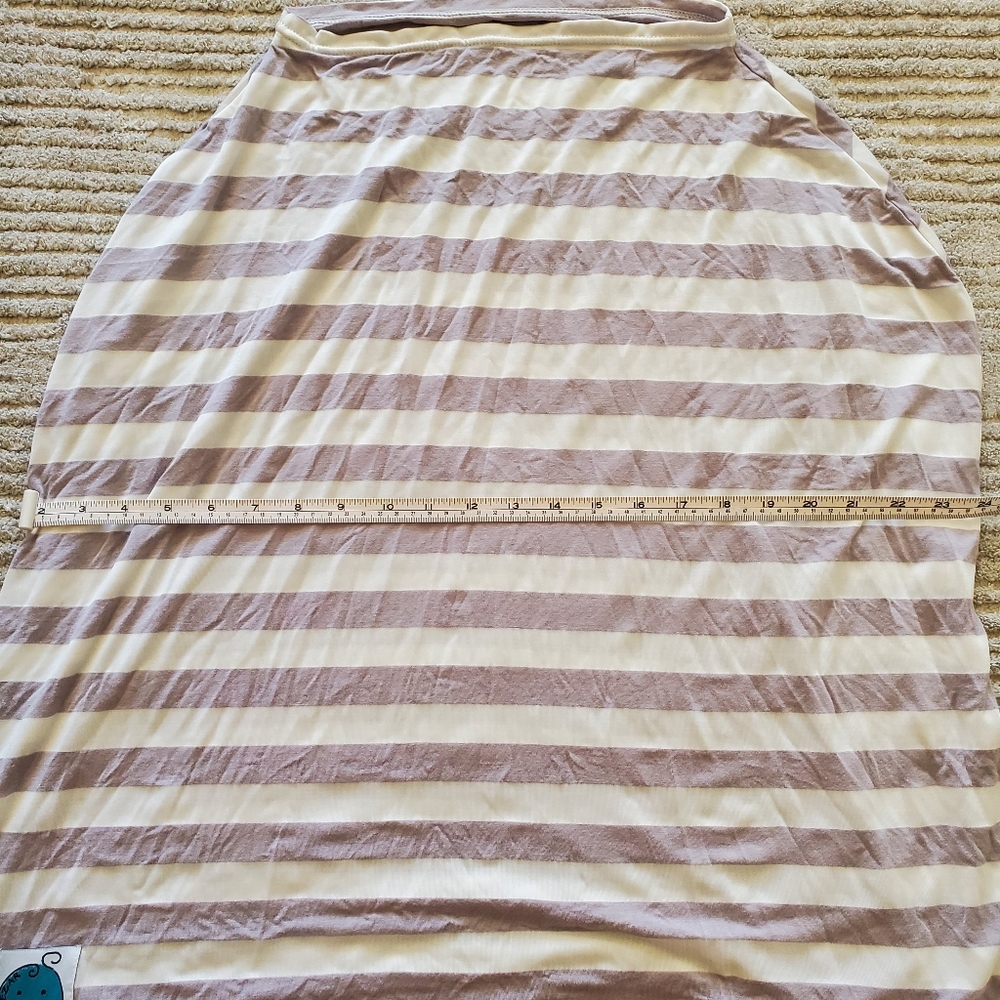 5/$20 Gray and White Chevron Car Seat/Nursing Cover - Picture 10 of 13